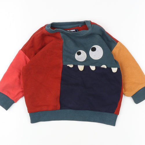 Next Unisex Multicoloured Animal Jumper, 9-12 Months