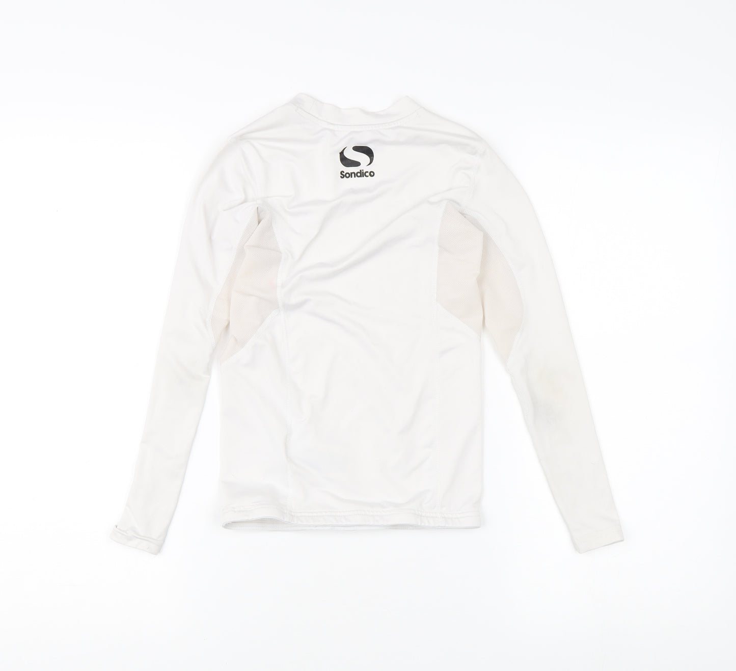 Sondico Boys' White Long Sleeve Performance Top Size 9-10
