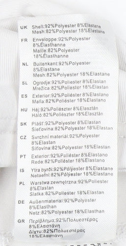 Sondico Boys' White Long Sleeve Performance Top Size 9-10