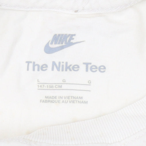 Nike Men's Beige Short Sleeve T-Shirt, Large