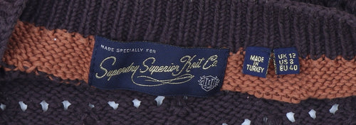 Superior Sweater Knit Halter Tank Women Multicoloured Size 12