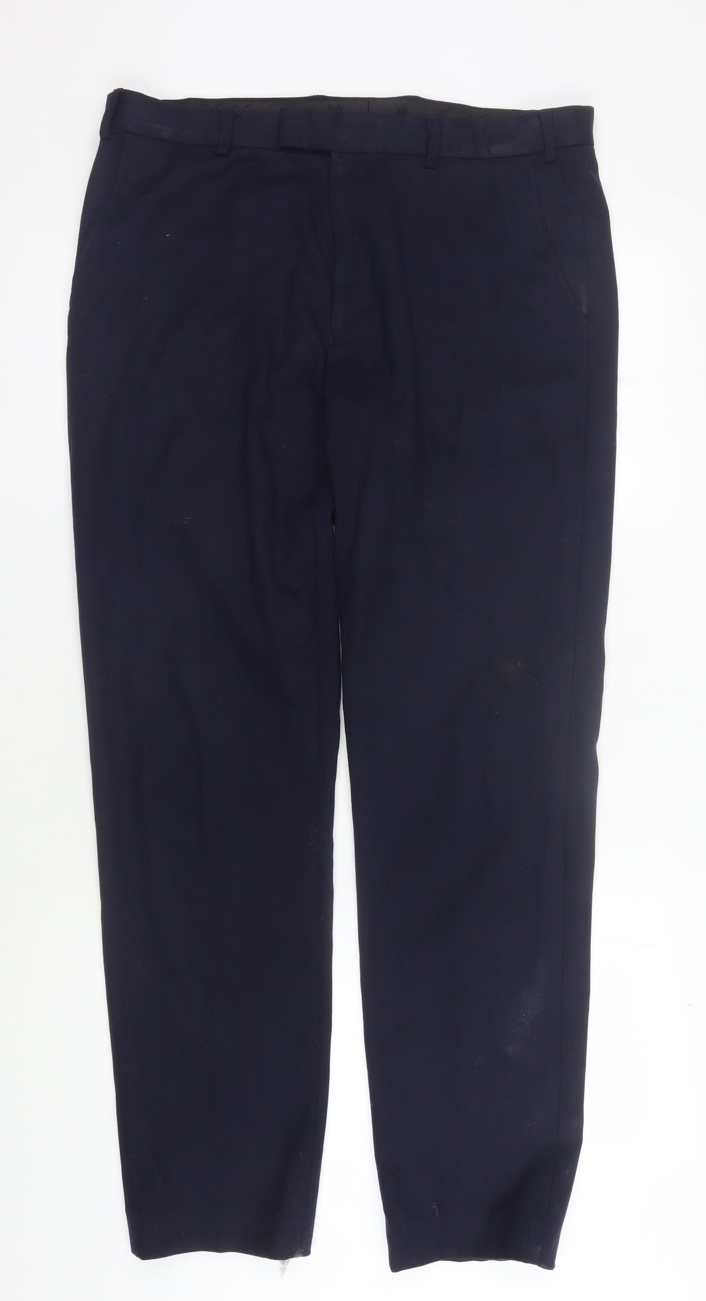 Marks and Spencer Men's Black Slim Trousers 36