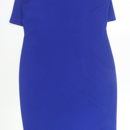 Marks and Spencer Women's Blue Bodycon Dress