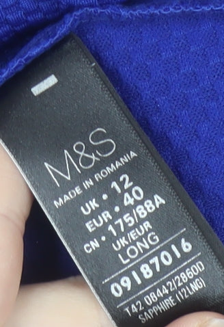 Marks and Spencer Women's Blue Bodycon Dress