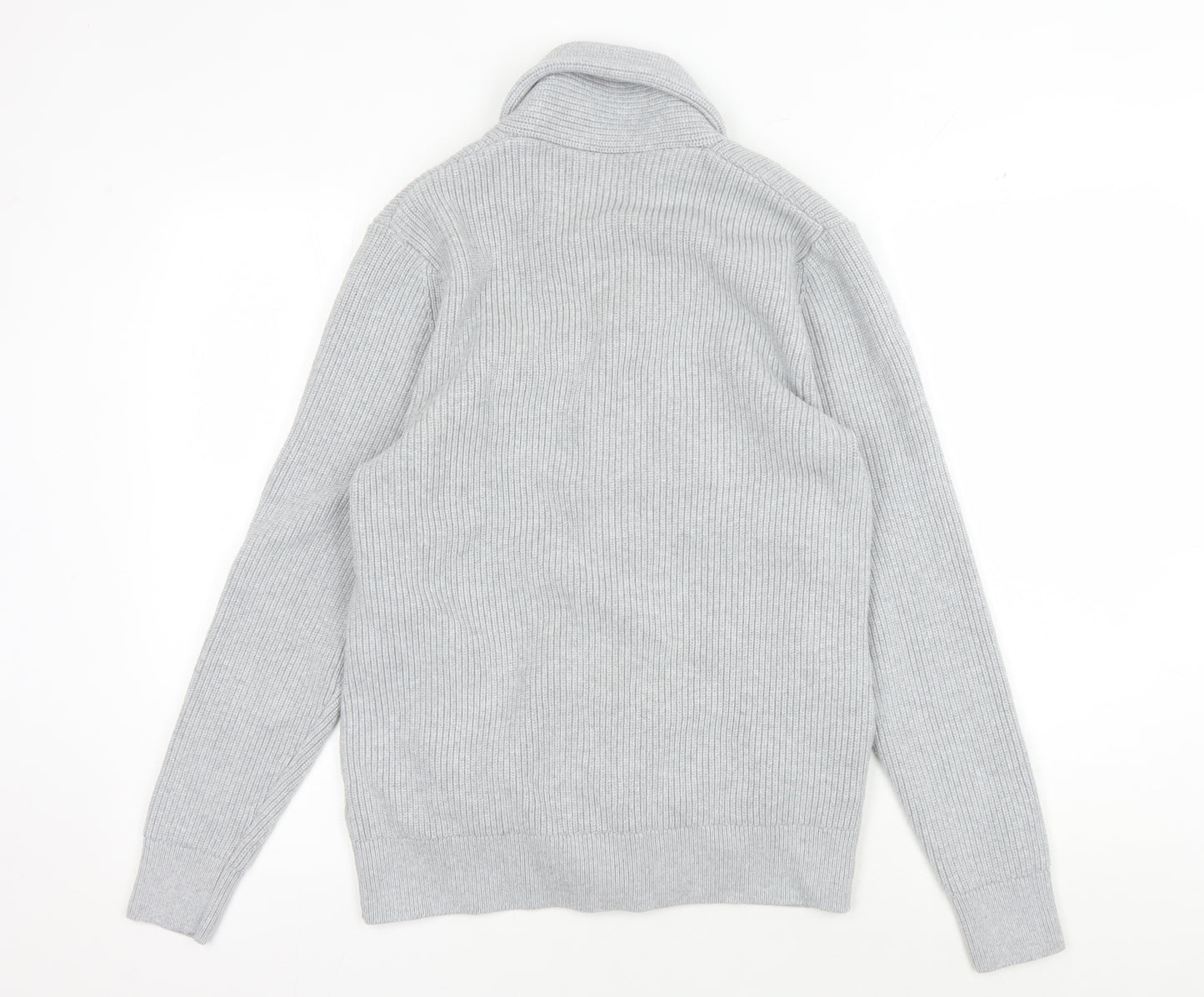 Marks and Spencer Men’s Grey Collared Cardigan M