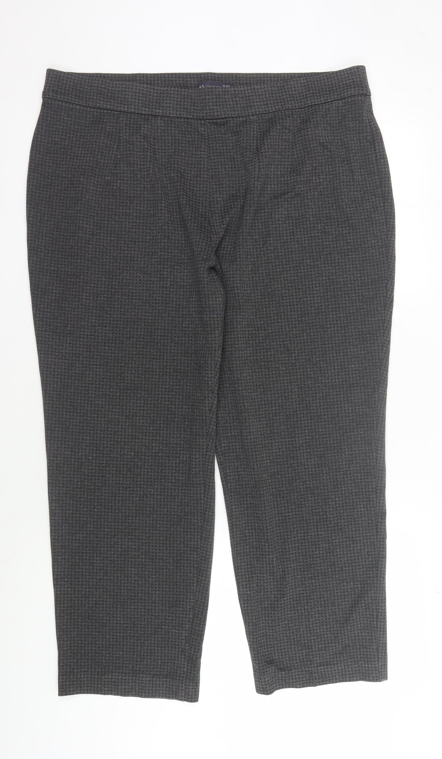 Marks and Spencer Women's Grey Trousers Size 20