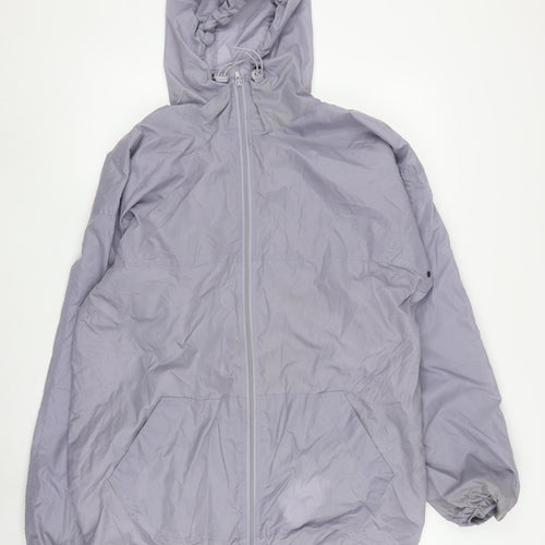 Mountain Pass Women's Grey Hooded Jacket, Size M