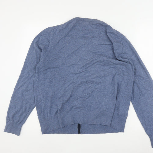 Laura Ashley Women Blue Cardigan Size 18