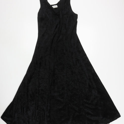 New Look Women's Black Swing Dress Size 12