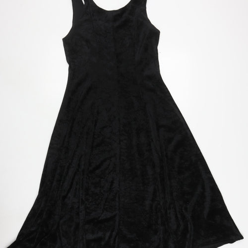 New Look Women's Black Swing Dress Size 12