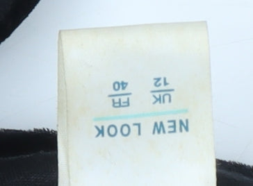 New Look Women's Black Swing Dress Size 12