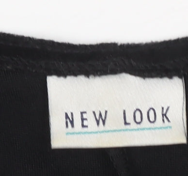 New Look Women's Black Swing Dress Size 12