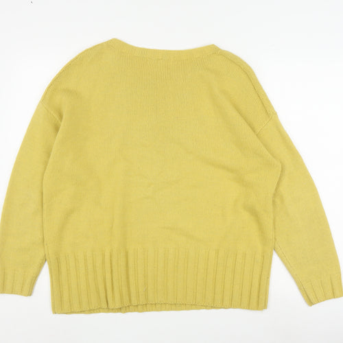 Next Women's Yellow Pullover Jumper Size 16