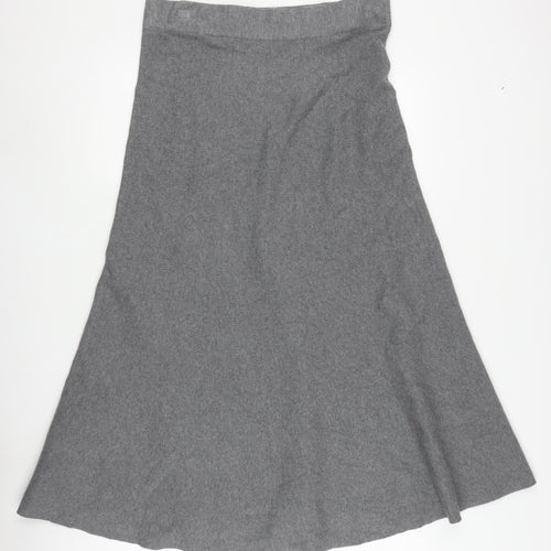 Marks and Spencer Grey A-Line Women's Skirt Size 16