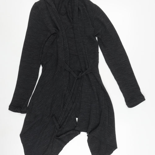 Jane Norman Women's Black Long Sleeve Cardigan, Size 14