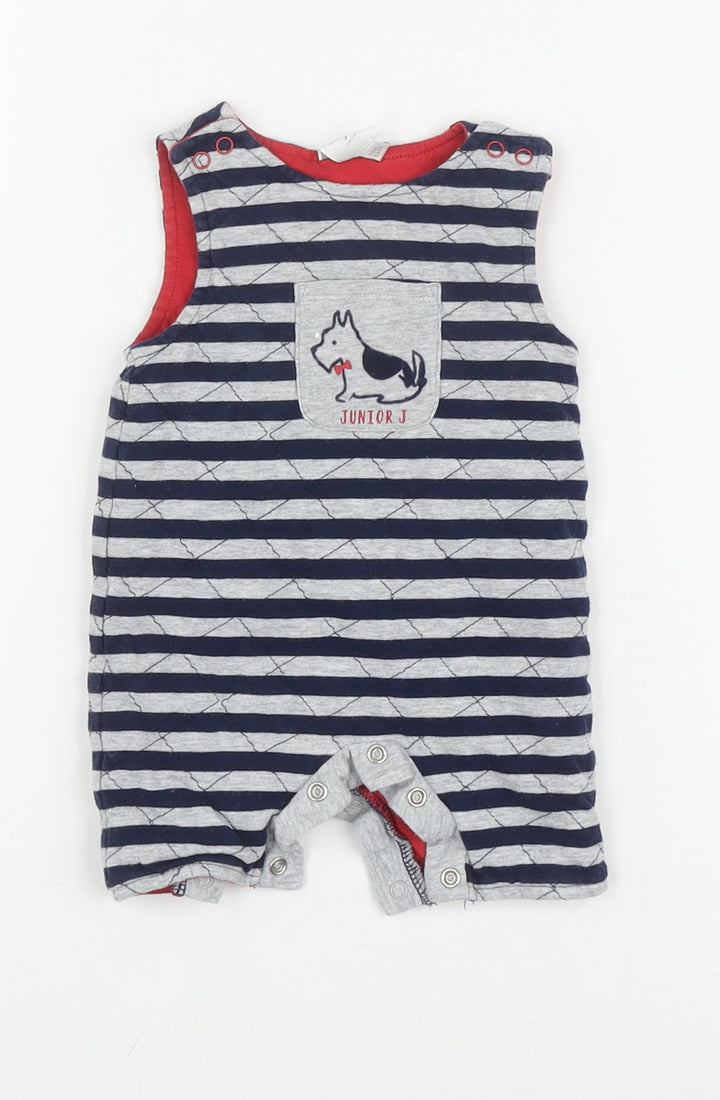 Jasper Conran Newborn Unisex Striped Romper