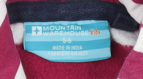 Mountain Warehouse Girls Multicoloured Hoodie, 5-6 Years, Pullover