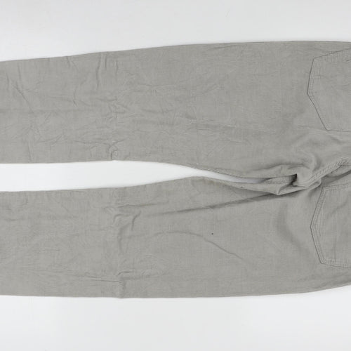 J.Crew Men's Grey Corduroy Trousers M