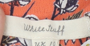 White Stuff Women's Multicoloured Floral Blouse Size 10