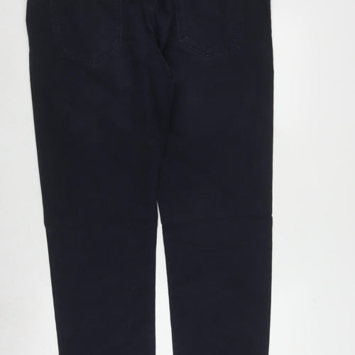 Massimo Dutti Men's Black Chinos, Size L, Casual Style