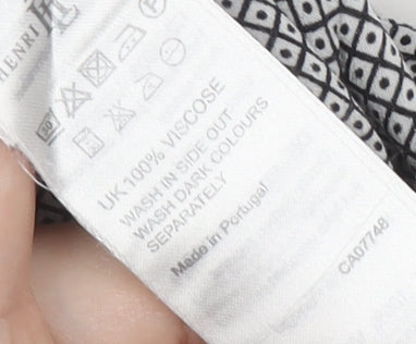 Henri Lloyd Women's Black Diamond Pattern Trousers