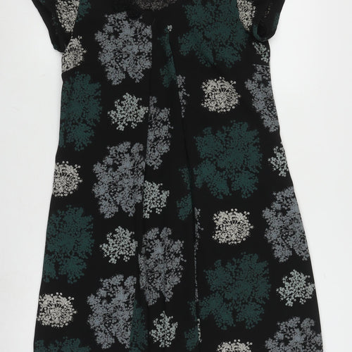 Laura Ashley Women's Multicoloured Floral Shift Dress Size 10