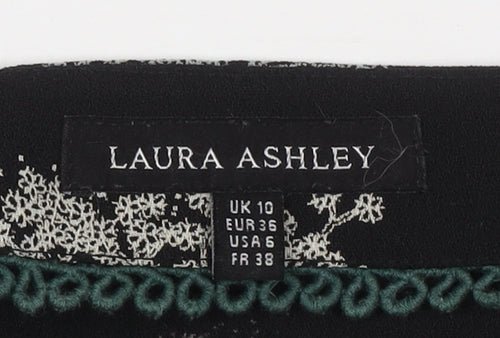 Laura Ashley Women's Multicoloured Floral Shift Dress Size 10