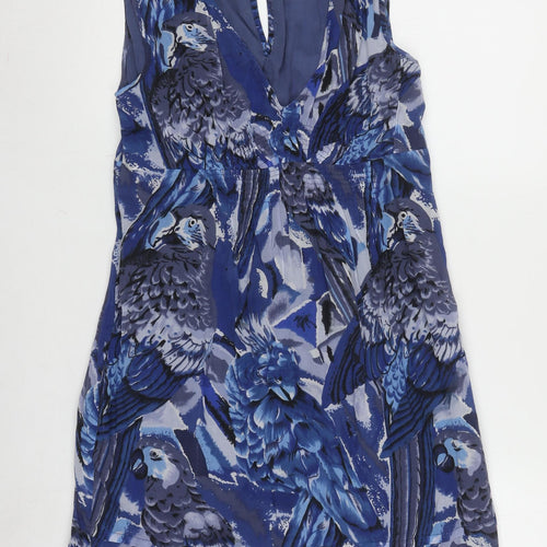 Farhi Women’s Blue Animal Print Shift Dress