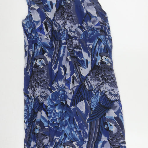 Farhi Women’s Blue Animal Print Shift Dress