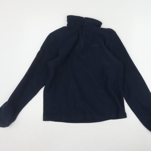 Kathmandu Boys Blue Fleece Hoodie, Size 12, Winter Warm Zip