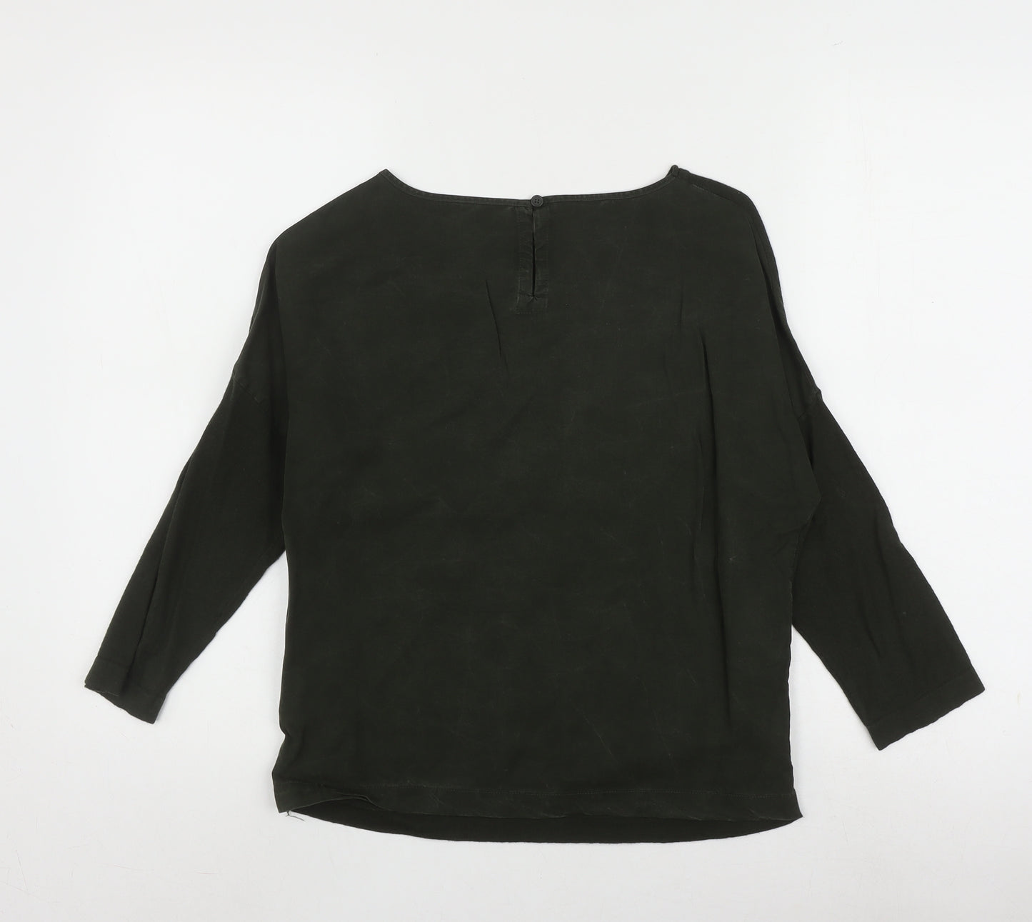 Hobbs Women's Black XS Boat Neck 3/4 Sleeve Top