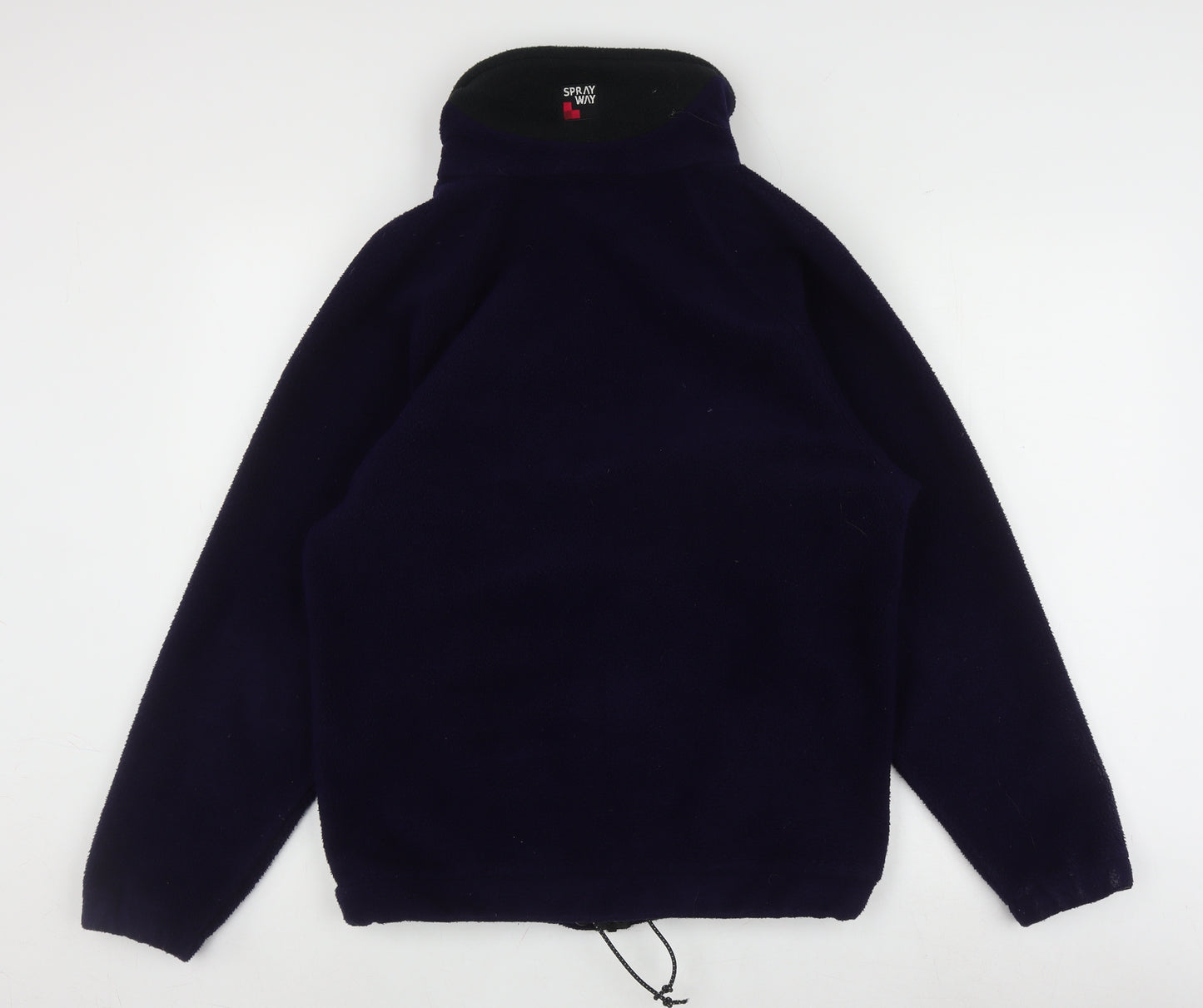 Enigma Men's Blue Fleece Jacket S Casual Full Zip