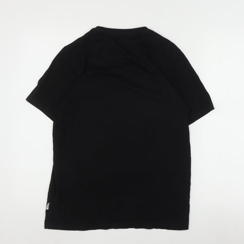 Jack & Jones Men's M Black Graphic T-Shirt