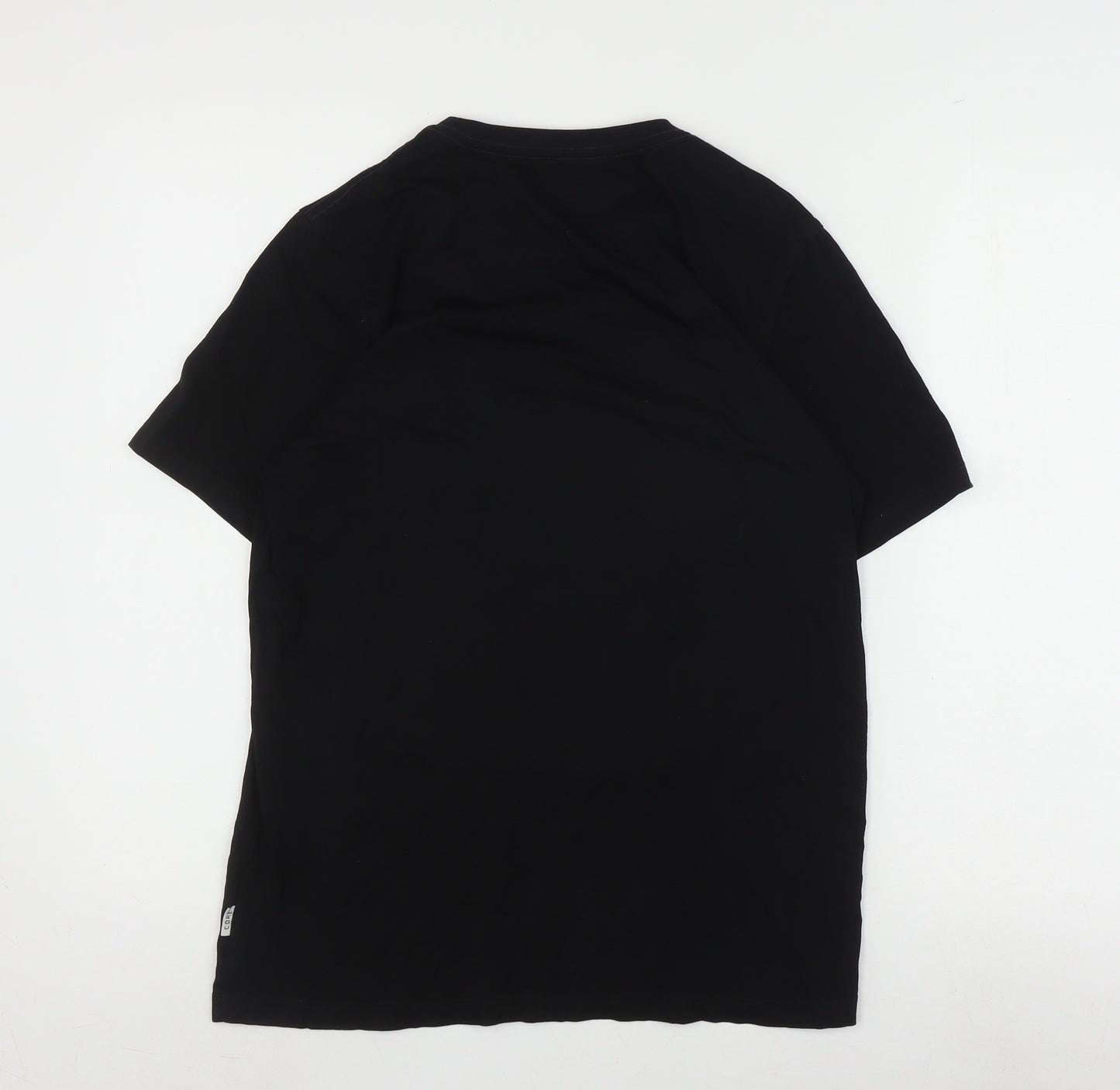 Jack & Jones Men's M Black Graphic T-Shirt