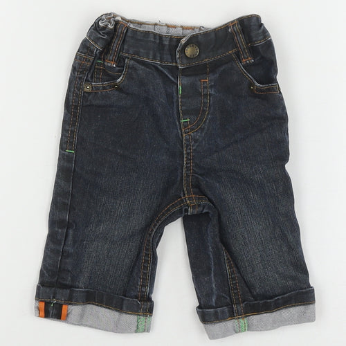 Ted Baker Baby Jeans 3-6 Months Blue Denim Casual Unisex