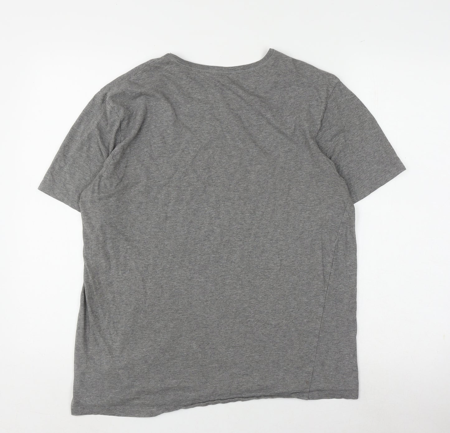 Hugo Boss Men's Grey XL Short Sleeve T-Shirt