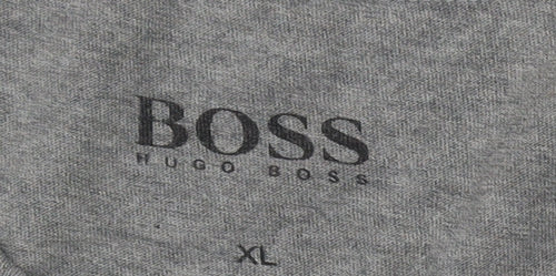 Hugo Boss Men's Grey XL Short Sleeve T-Shirt