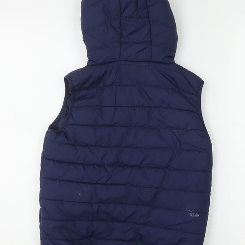 Peter Storm Boys Blue Puffer Jacket 9-10 Years Hooded