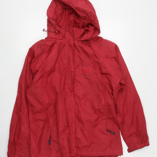 Peter Storm Women's Red Anorak Jacket Size 16