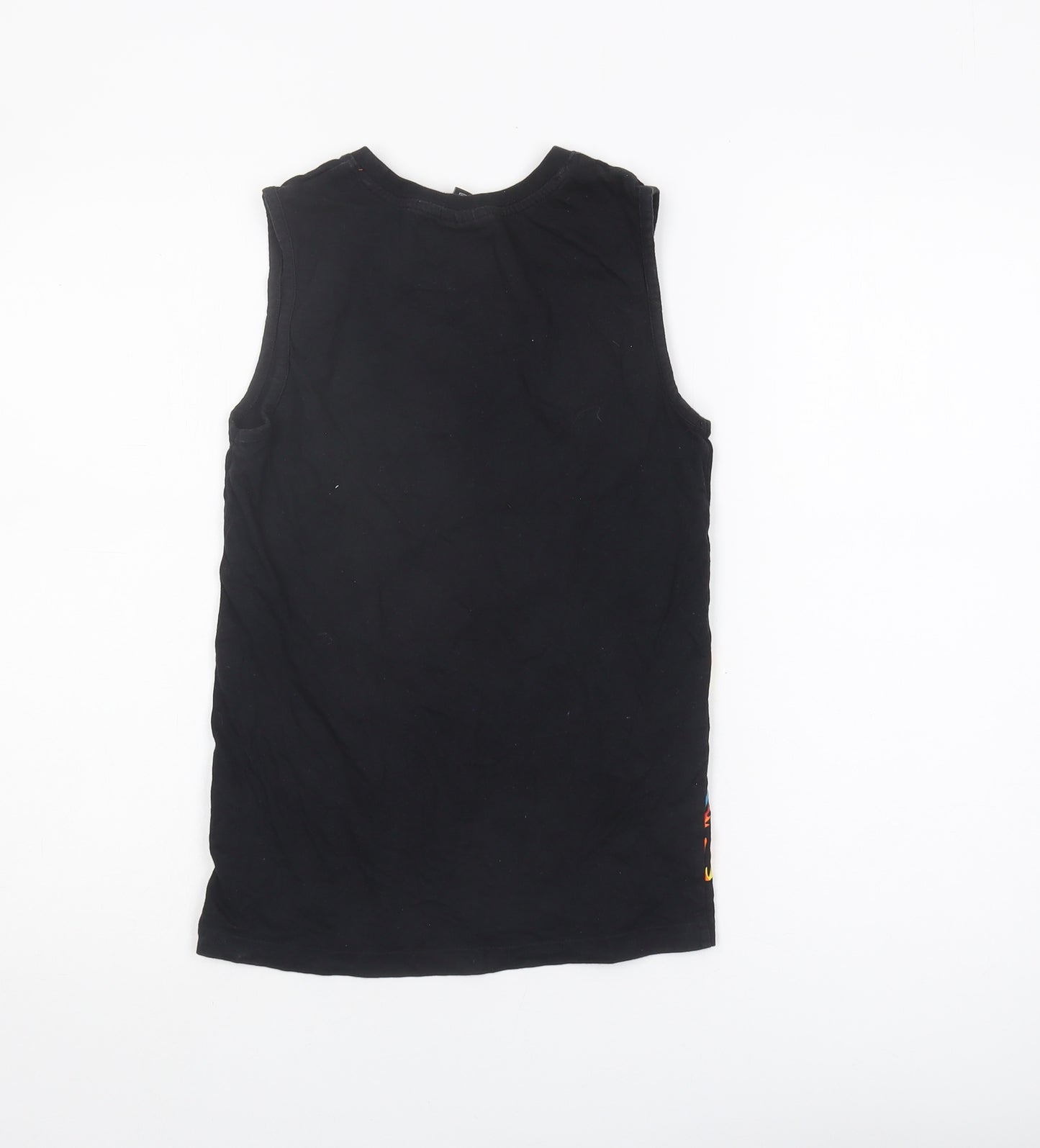 Jurassic World Boys Black Sleeveless Tank Top 10-11 Years
