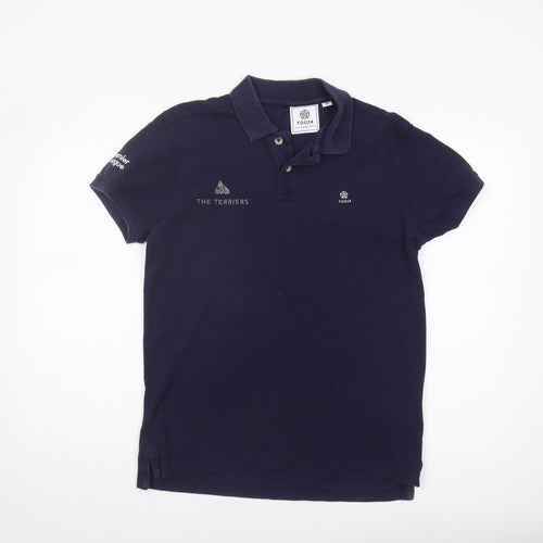 TOG24 Men's Blue Polo, S, Casual, Short Sleeve
