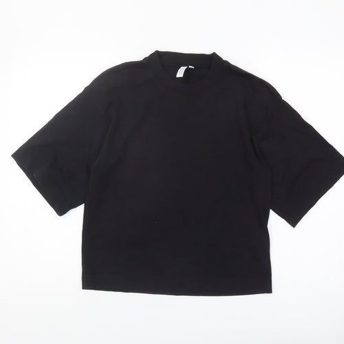 & Other Stories Women Black XS Basic T-Shirt