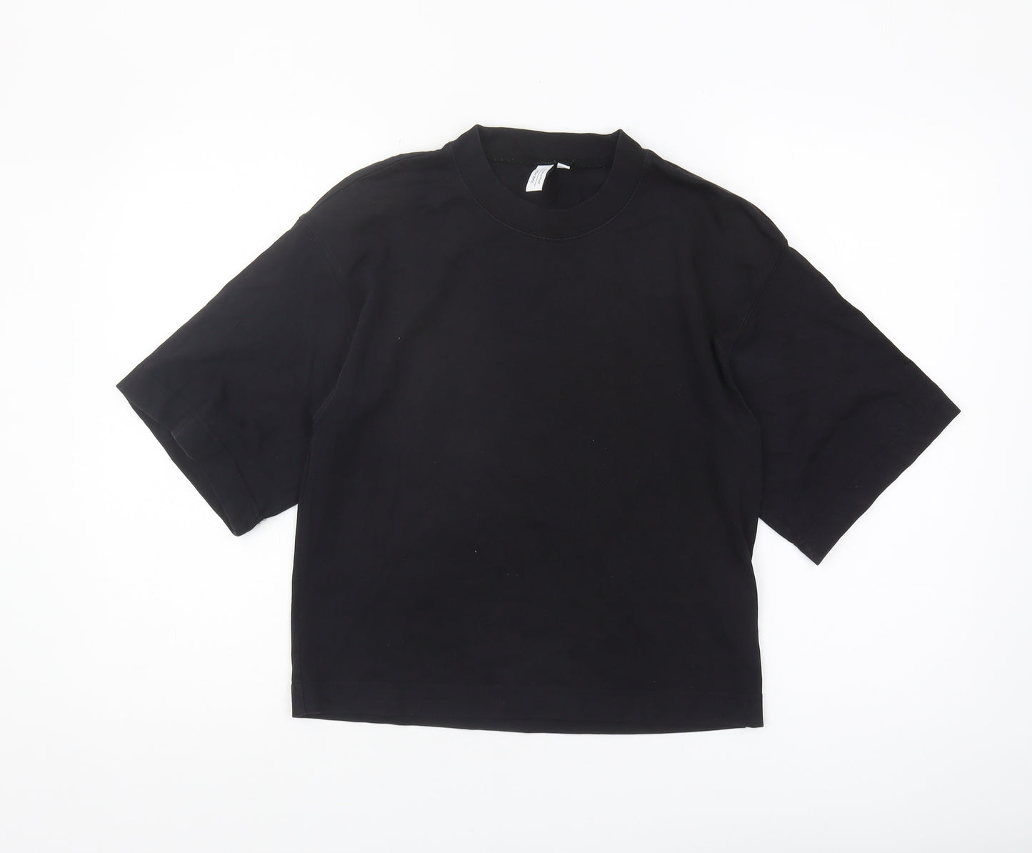 & Other Stories Women Black XS Basic T-Shirt
