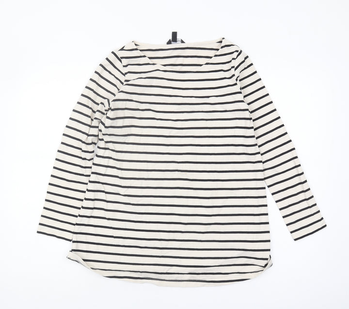 Isabella Oliver Women's Striped Long Sleeve T-Shirt, 2XS