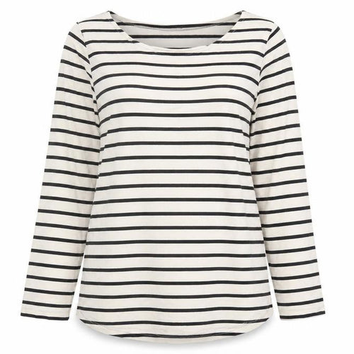 Isabella Oliver Women's Striped Long Sleeve T-Shirt, 2XS