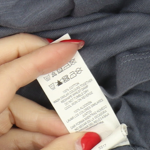 Farrell Men's Blue Graphic Print T-Shirt, Medium