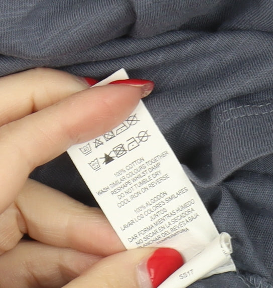 Farrell Men's Blue Graphic Print T-Shirt, Medium