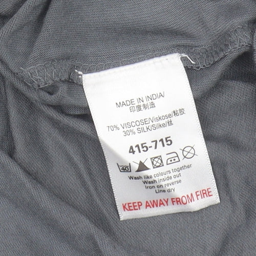 Next Women's Grey Camisole Top Size 12