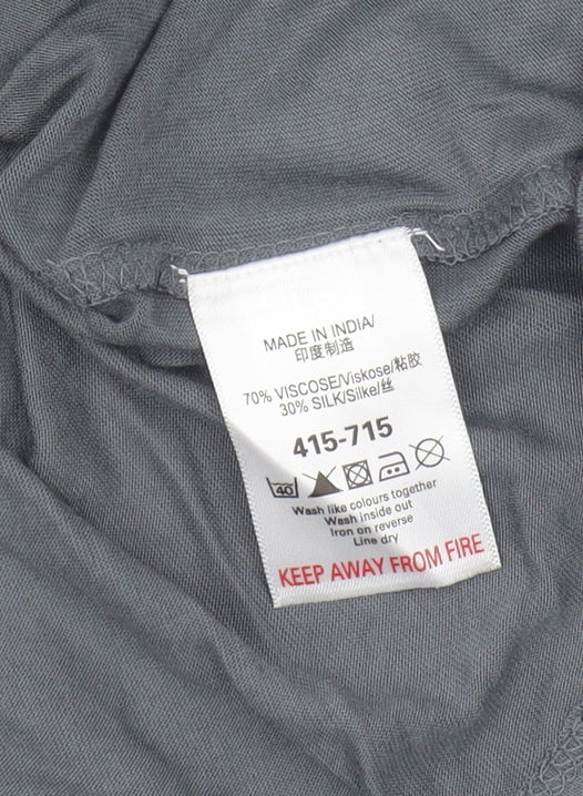 Next Women's Grey Camisole Top Size 12