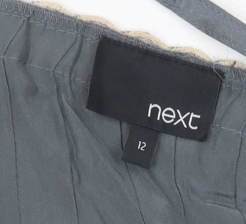 Next Women's Grey Camisole Top Size 12